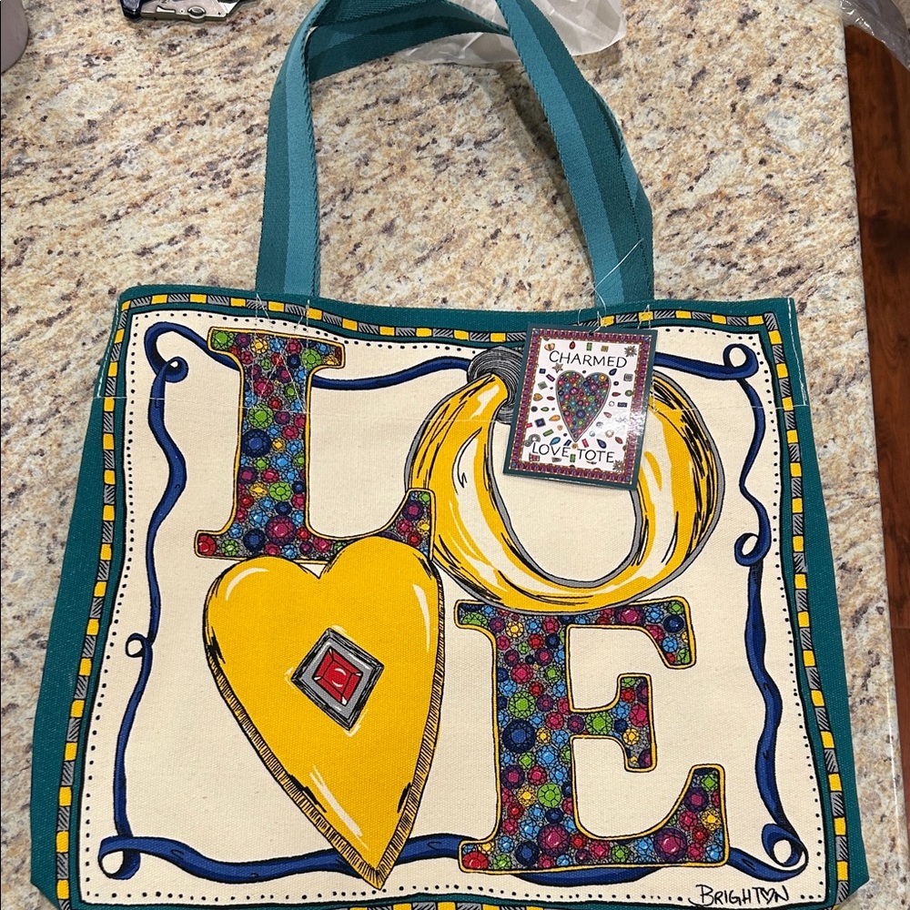Brighton Multicolor Charmed Love Tote